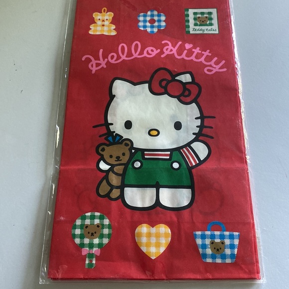 Sanrio Party Supplies Vintage 994 Sanrio Hello Kitty Paper Bags